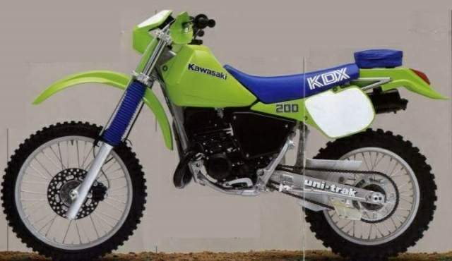 kawasaki kdx 200cc